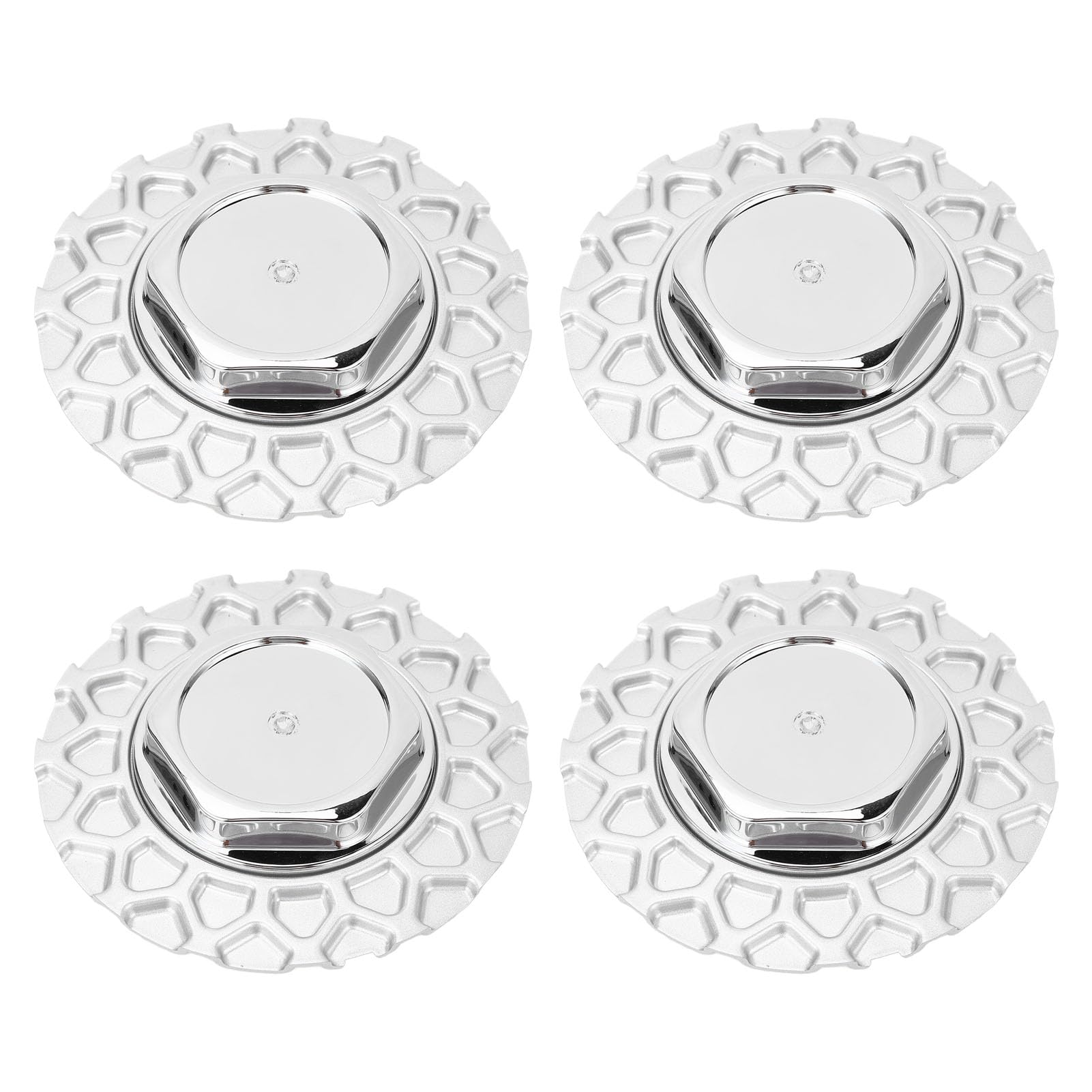 Dyocoag Wheel Center Cap Silber Stall Struktur Lotusform Universal Fit Car Rim Hub Caps Dyocoag Wheel Center Cap Silber Stall Struktur Lotusform Universal Fit Car Rim Hub Caps von Dyocoag