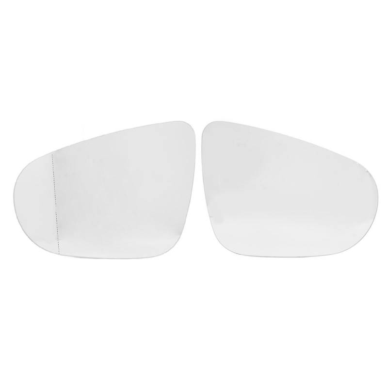 Dyocoag beheiztes Türspiegelglas 5K0857521 Seiten Rückfahrspiegel Glas MK6 2009 2013 Anti Frost Clear Vision Safety Extended Life von Dyocoag