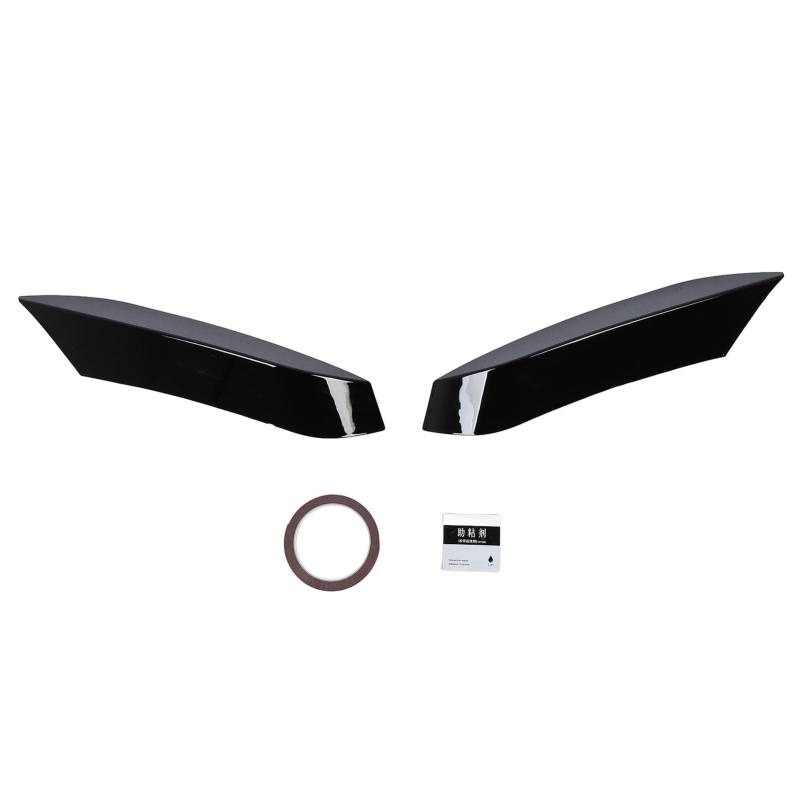 Dyocoag vordere Stoßfänger Luftlüftel Eyelid Hochfog Leichte Augenlidabdeckung für M3 F80 Glossy Black Stylish Look von Dyocoag