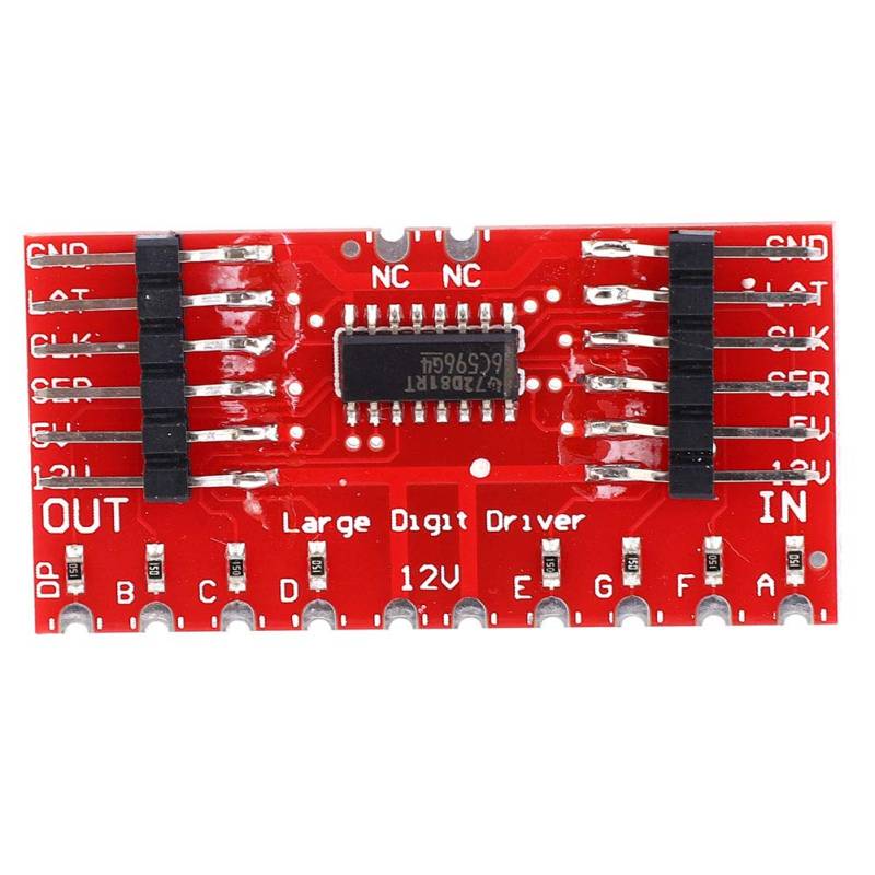 TPIC6C596 8-Bit-Verschiebungsregister-Modul großes Ziffern-Treiber-Schaltregistermodul für digitale Röhrenanzeige von Dyocoag