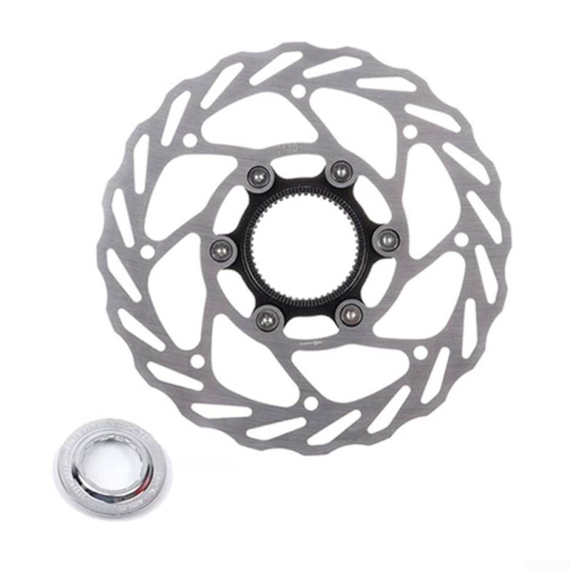 Effiziente Centerlock-Scheibenbremse, kompatibel mit Rotor, leichtes Design in Größen von 140 mm, 160 mm oder 180 mm, um Ihren Bedürfnissen gerecht zu werden (1 Stück 180 mm) von DystopiaWorld