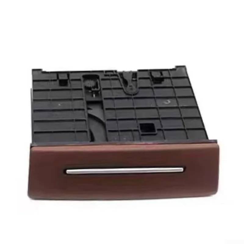 Hintere Armlehne Box Getränkehalter, Nichtverformung Getränkehalter, OEM-Nummer: 4GD885995CA5, für A6L, für C7 2012-2018 (braun) von DystopiaWorld