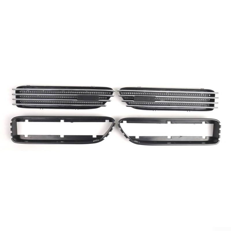 Kotflügel-Entlüftungsgitter, kompatibel mit BMW E46, M3 01 06, robustes ABS-Material, Langlebigkeit von DystopiaWorld