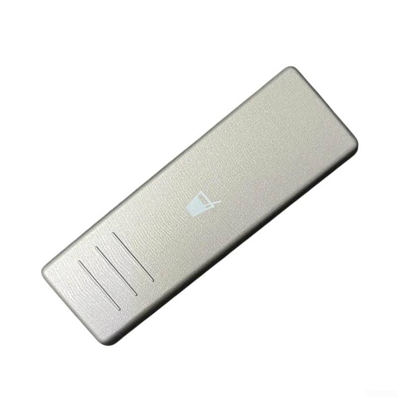 Meter Becherhalter-Abdeckung 6Q0858602 für Polo für GTI für MK4 Quick Fit Teil (Silber) von DystopiaWorld