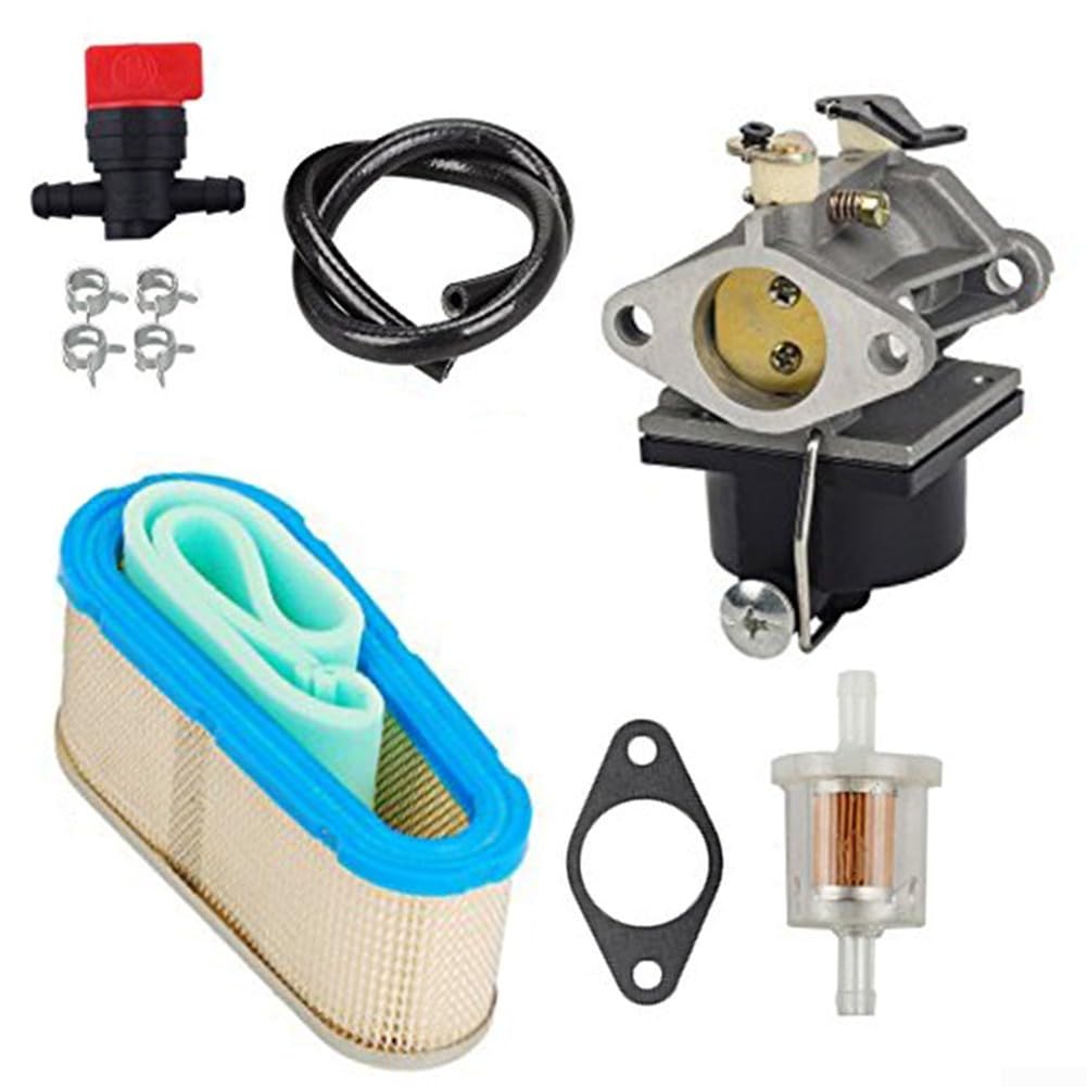 Motor-Rasenmäher Vergaser, Vergaser-Set, inklusive Dichtung, Luftfilter mit Schwamm, Kraftstofffilter, Ventil, für OHV125, OHV130, OVH135, OHV110, OHV120 Motor-Rasenmäher Vergaser, Vergaser-Set, inklusive Dichtung, Luftfilter mit Schwamm, Kraftstofffilter, Ventil, für OHV125, OHV130, OVH135, OHV110, OHV120 von DystopiaWorld