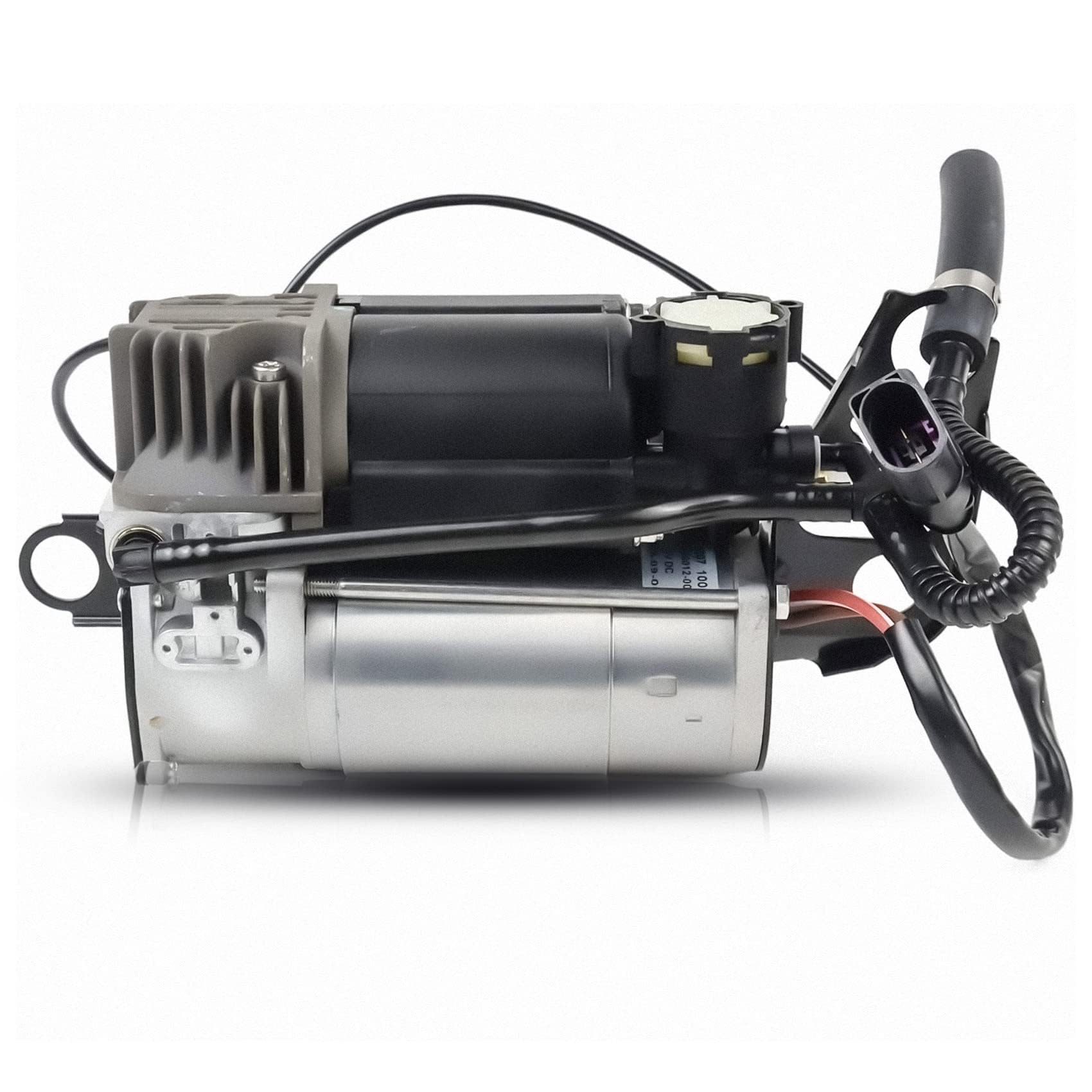 Dzanken Luftfederung Kompressor Pumpe mit mit Halterung Mobile Kompressoren & Luftpumpen Nivearegulierung Allradantrieb 4L0698007A 4L0698007B Kompatibel mit Q7 4L To-uar-eg 2002-2010 von Dzanken