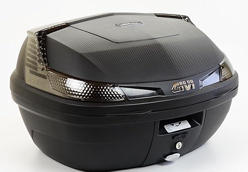 Givi B47 Blade Tech Top Case Monolock 47 Liter Rückstrahler rauchgrau inklusive Platte von E-BIKERS