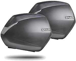 Seitenkoffer-Set für Motorrad Shad SH36 Carbon Side Cases SH 36 von Yuasa