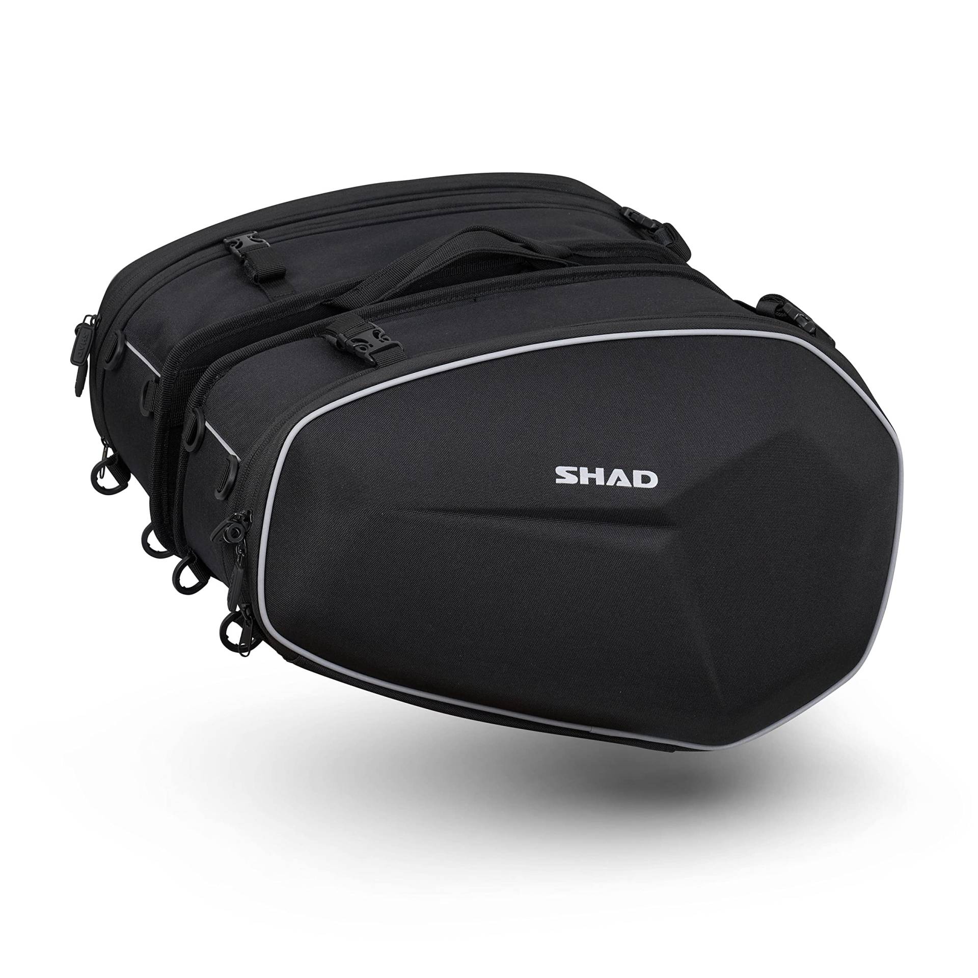 Shad E48 Universal-Taschen, halbhart, erweiterbar, 46 bis 58 Liter von E-BIKERS