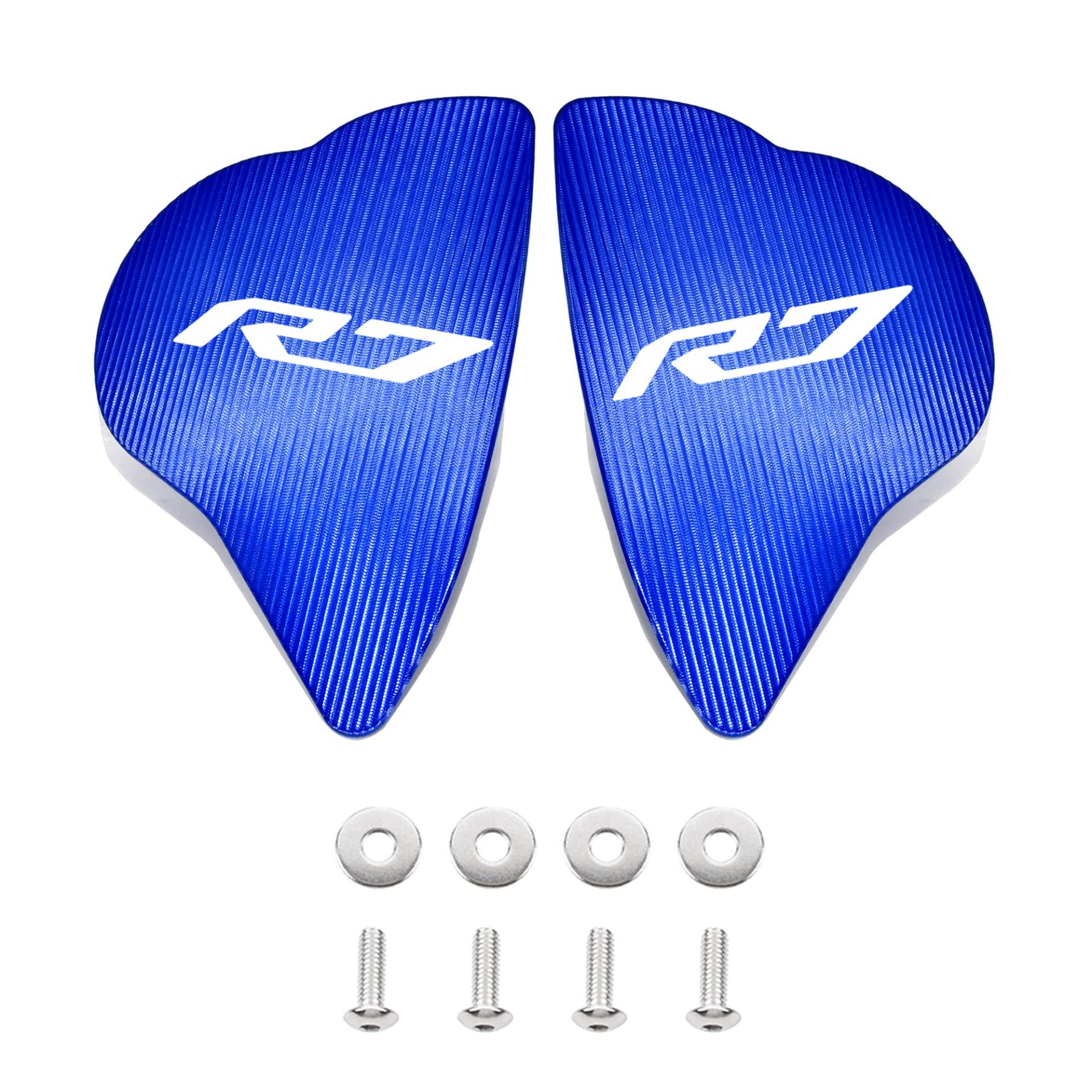 ESPEEDMTC Für Yamaha R7 YZF-R7 2021-2023 Seitenspiegel Loch Cap Spiegel Mount Abdeckung Rückspiegel Abdeckung Dekorative Windschutzscheibe Abdeckung CNC Zubehör Motorrad ESPEEDMTC Für Yamaha R7 YZF-R7 2021-2023 Seitenspiegel Loch Cap Spiegel Mount Abdeckung Rückspiegel Abdeckung Dekorative Windschutzscheibe Abdeckung CNC Zubehör Motorrad von E-SPEEDMTC