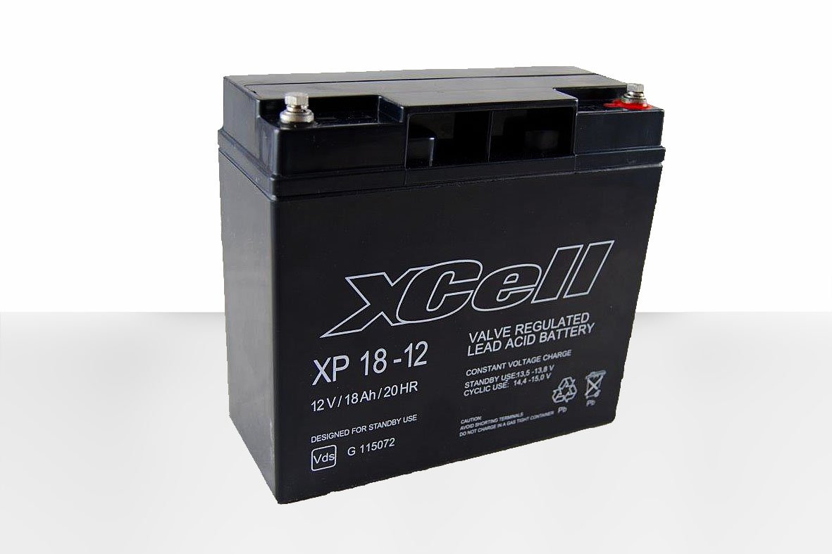 Gel-Batterie, 12 V / 18 Ah von E-Tech
