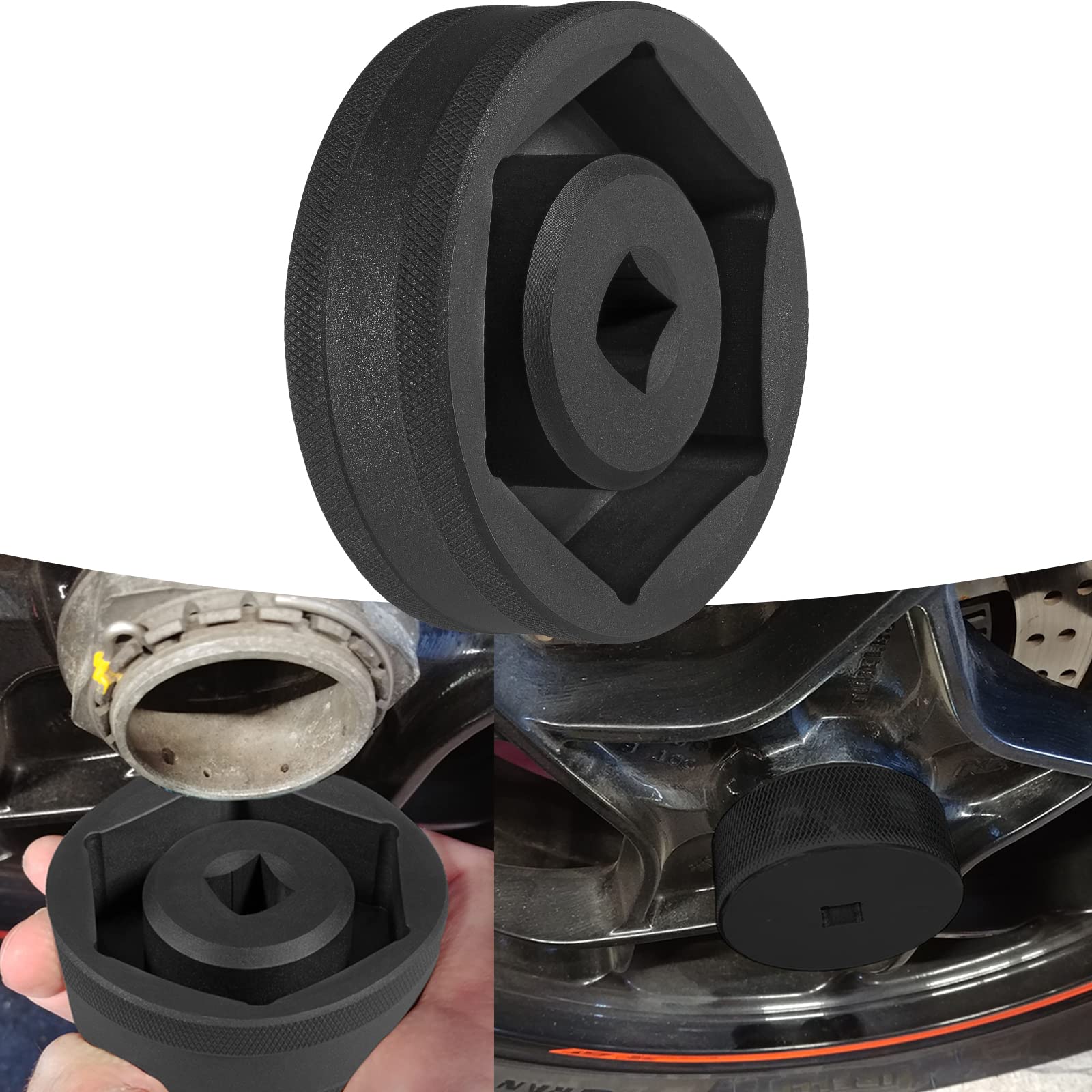 E-cowlboy 60mm Hinterradmuttern-Steckschlüssel für KTM Super Duke 1290/1290 R 2014–2022, Hinterradwerkzeug zum Entfernen von Radmuttern von E-cowlboy