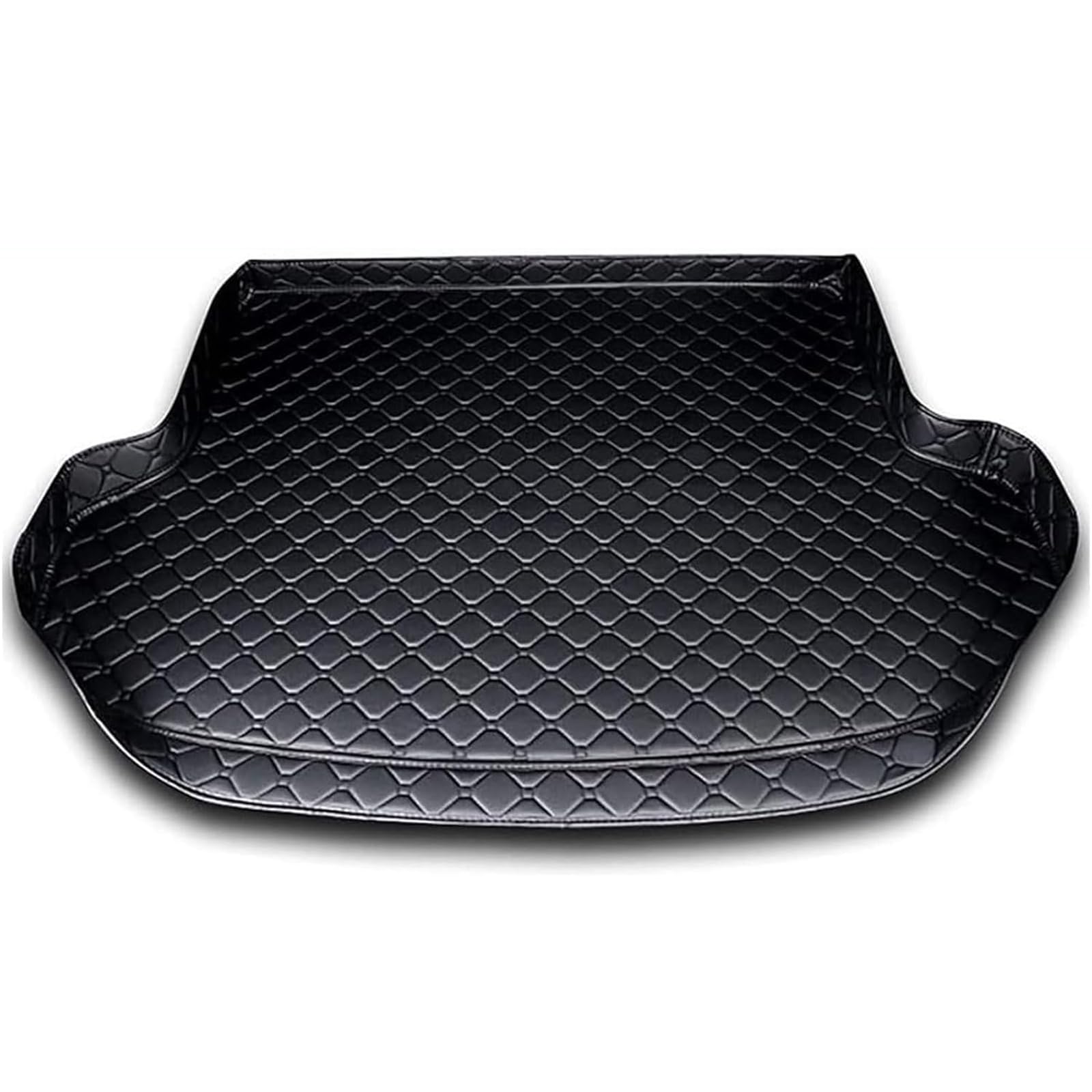 Auto Leder Kofferraummatten für Hyundai i30 i30 2017-2024 Wagon Hatchback, Antirutschmatten Kofferraumschutz Teppiche, Kofferraumwanne Matten Autozubehör Mit Hoher Seiten, B/Black Auto Leder Kofferraummatten für Hyundai i30 i30 2017-2024 Wagon Hatchback, Antirutschmatten Kofferraumschutz Teppiche, Kofferraumwanne Matten Autozubehör Mit Hoher Seiten, B/Black von EABEAHZZ