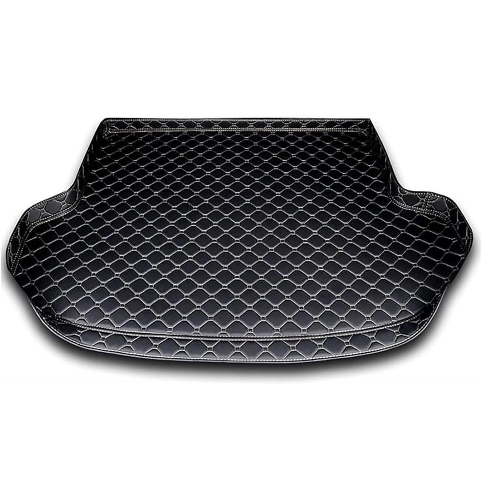 Auto Leder Kofferraummatten für Infiniti Q50L Q50L 2014-2020, Antirutschmatten Kofferraumschutz Teppiche, Kofferraumwanne Matten Autozubehör Mit Hoher Seiten,A/Black-White Auto Leder Kofferraummatten für Infiniti Q50L Q50L 2014-2020, Antirutschmatten Kofferraumschutz Teppiche, Kofferraumwanne Matten Autozubehör Mit Hoher Seiten,A/Black-White von EABEAHZZ