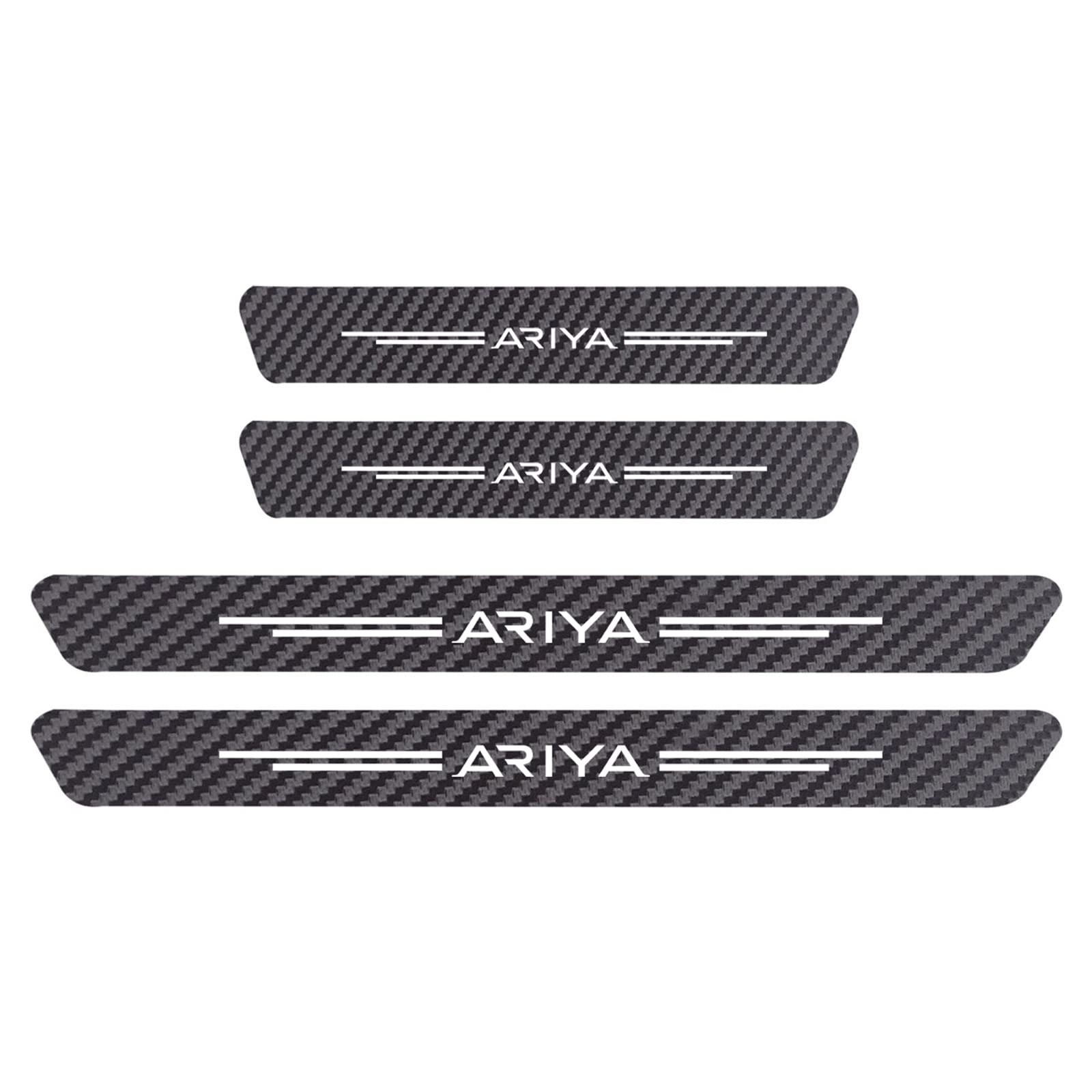4 Stücke Auto Einstiegsleisten Carbon Faser Aufkleber für NIS-san Qashqai Patrol Pulsar SENTRA SYLPHY TEANA TIIDA X-Trail, Einstiegsleisten Aufkleber Kantenschutz, Ariya 4 Stücke Auto Einstiegsleisten Carbon Faser Aufkleber für NIS-san Qashqai Patrol Pulsar SENTRA SYLPHY TEANA TIIDA X-Trail, Einstiegsleisten Aufkleber Kantenschutz, Ariya von EAGLEG