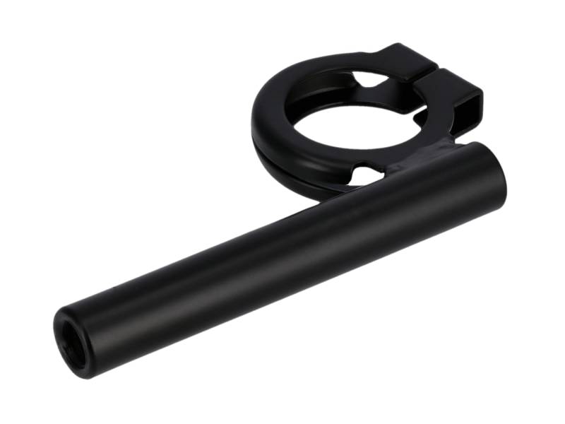 Blinkleuchtenträger vorn, mit Innengewinde M10, Schwarz, Ø15mm - für Simson S50, S51, S70 von EAO