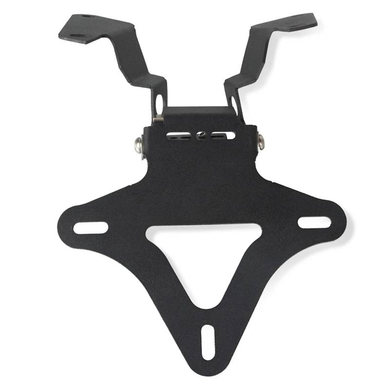 EASDTG Moto Rahmen Halter Für CB650R Für CBR650R 2019-2020 Motorradzubehör Kennzeichenhalter Mit Lichtersatzsatz Hintere Halterungshalterung(Black Without Light) von EASDTG
