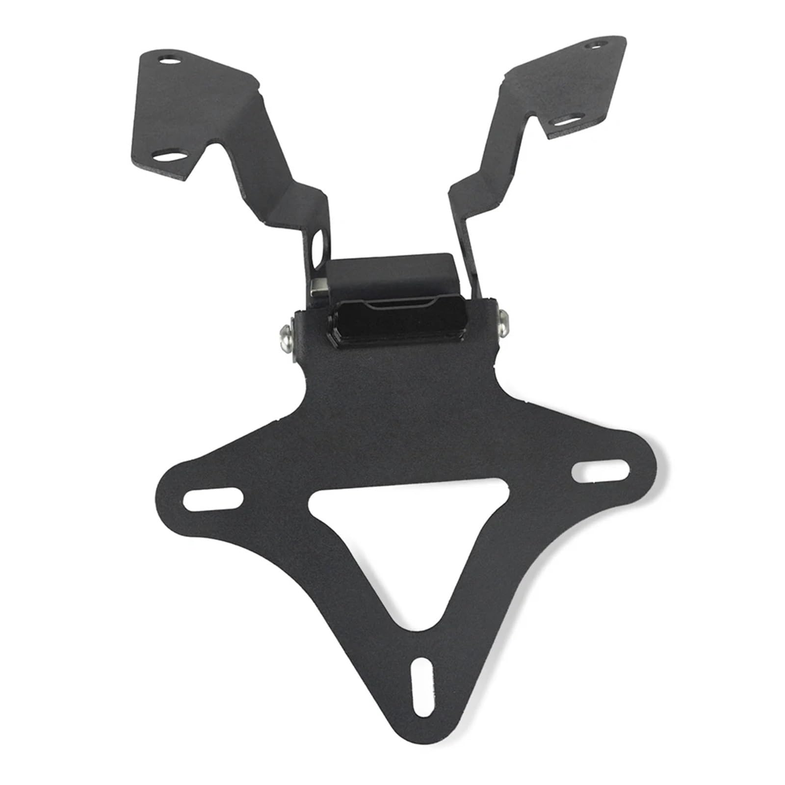 EASDTG Moto Rahmen Halter Für CB650R Für CBR650R 2019-2020 Motorradzubehör Kennzeichenhalter Mit Lichtersatzsatz Hintere Halterungshalterung(Black with Light) von EASDTG