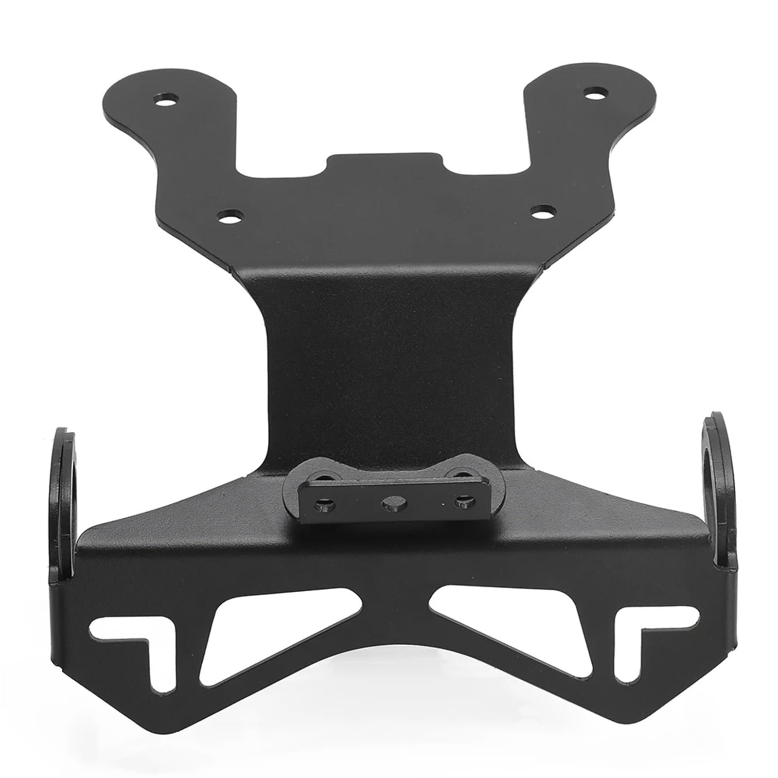 EASDTG Moto Rahmen Halter Für CRF1100L Für Africa Für Twin Für DCT Für ES Für Adventure Sports 2020-2023 Motorrad-Kennzeichenhalter-Hintere Halterung(Without Light Black) von EASDTG