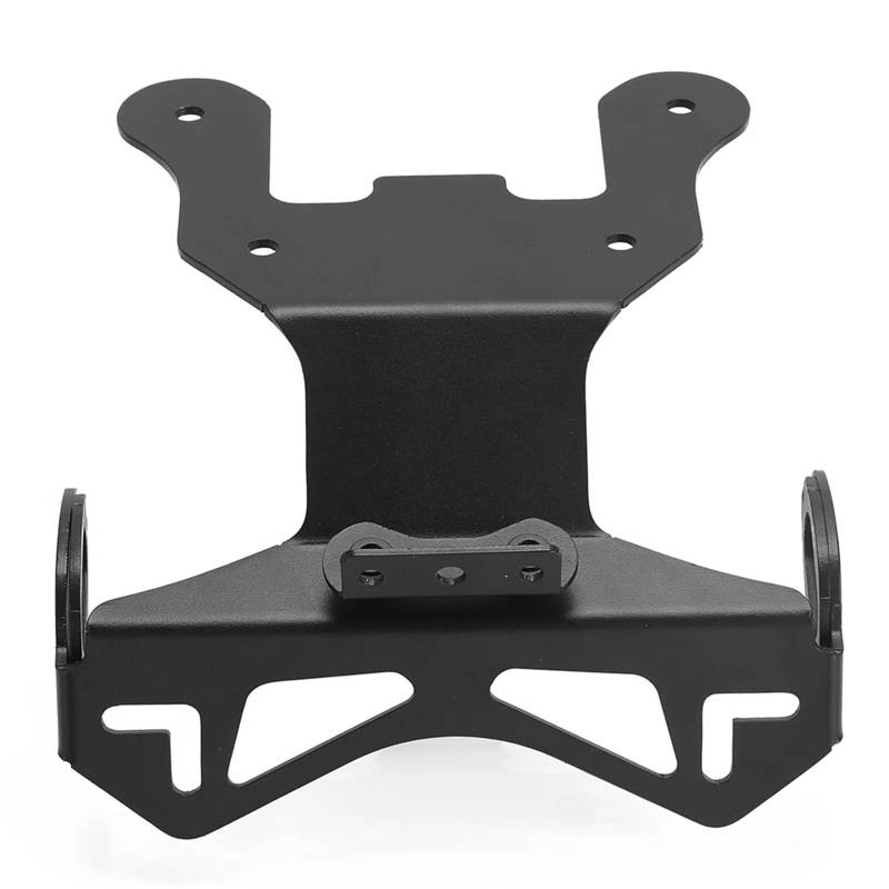EASDTG Moto Rahmen Halter Für CRF1100L Für Africa Für Twin Für DCT Für ES Für Adventure Sports 2020-2023 Motorrad-Kennzeichenhalter-Hintere Halterung(Without Light Black) von EASDTG