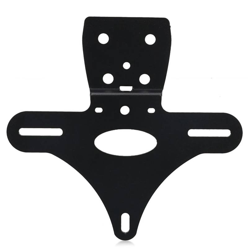 EASDTG Moto Rahmen Halter Für Ninja Für ZX-4R Für ZX-4RR 2023 2024 Für ZX-25R 2020-2021-2022-2023-2024 Motorrad-Kennzeichenhalter Heckrahmenhalterung Mit Licht(Without Light) von EASDTG