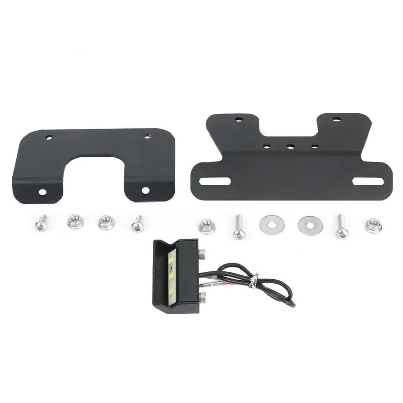 EASDTG Moto Rahmen Halter Für XR125L 2010-2020 Für XR150L 2014-2022 Für XR190L 2017-2021 Motorrad-Kotflügel Eliminieren Ersatz-Kit Kennzeichenhalter von EASDTG