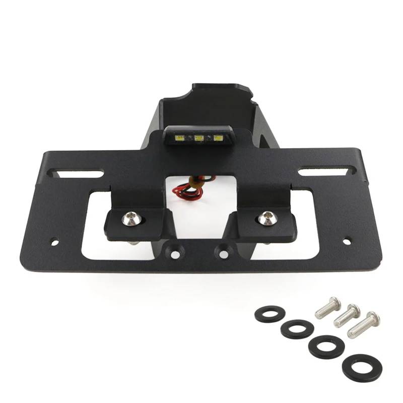 EASDTG Moto Rahmen Halter Kompatibel Mit Aprilia Für RS660 Für Tuono 660 2021 2022 2023 2024 Motorradzubehör Kennzeichenhalter Rücklichthalterung von EASDTG