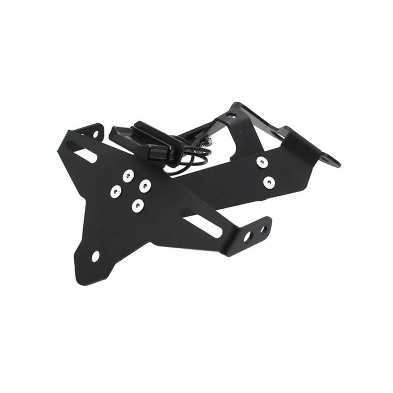 EASDTG Moto Rahmen Halter Kompatibel Mit Aprilia Für Tuono Für V4 1100 2021 2022 2023 2024 Kennzeichenhalter Leichter Motorrad-Heck-Ordnungs-Kotflügel Eliminieren Mit Blinker von EASDTG