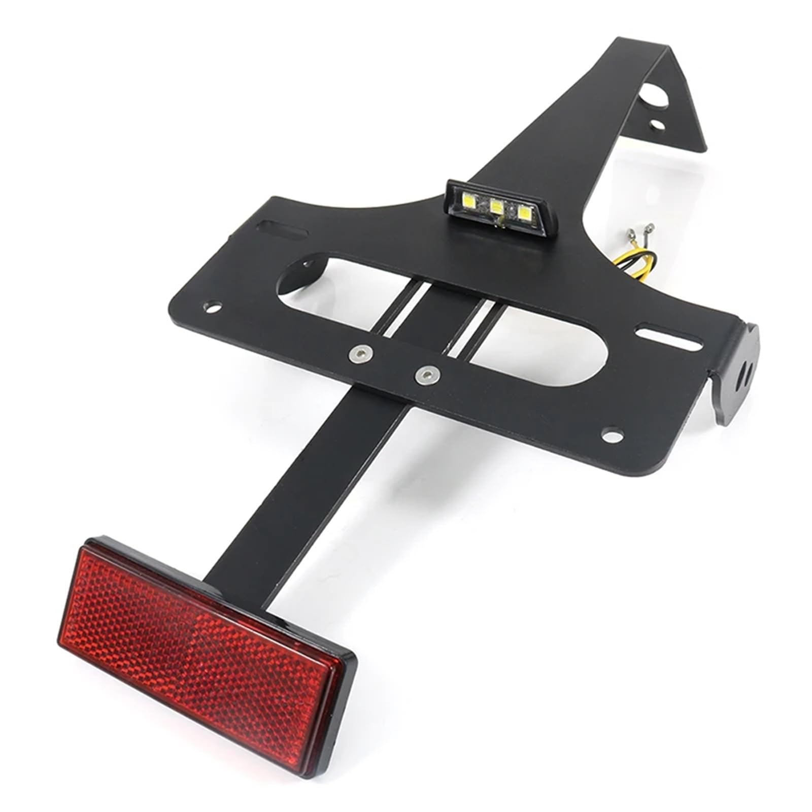 EASDTG Moto Rahmen Halter Kompatibel Mit Ducati 848 1098 1198 All Year Motorrad Hinten Schwanz Ordentlich Fender Eliminieren Kit Anzahl Kennzeichen Halter Halterung von EASDTG