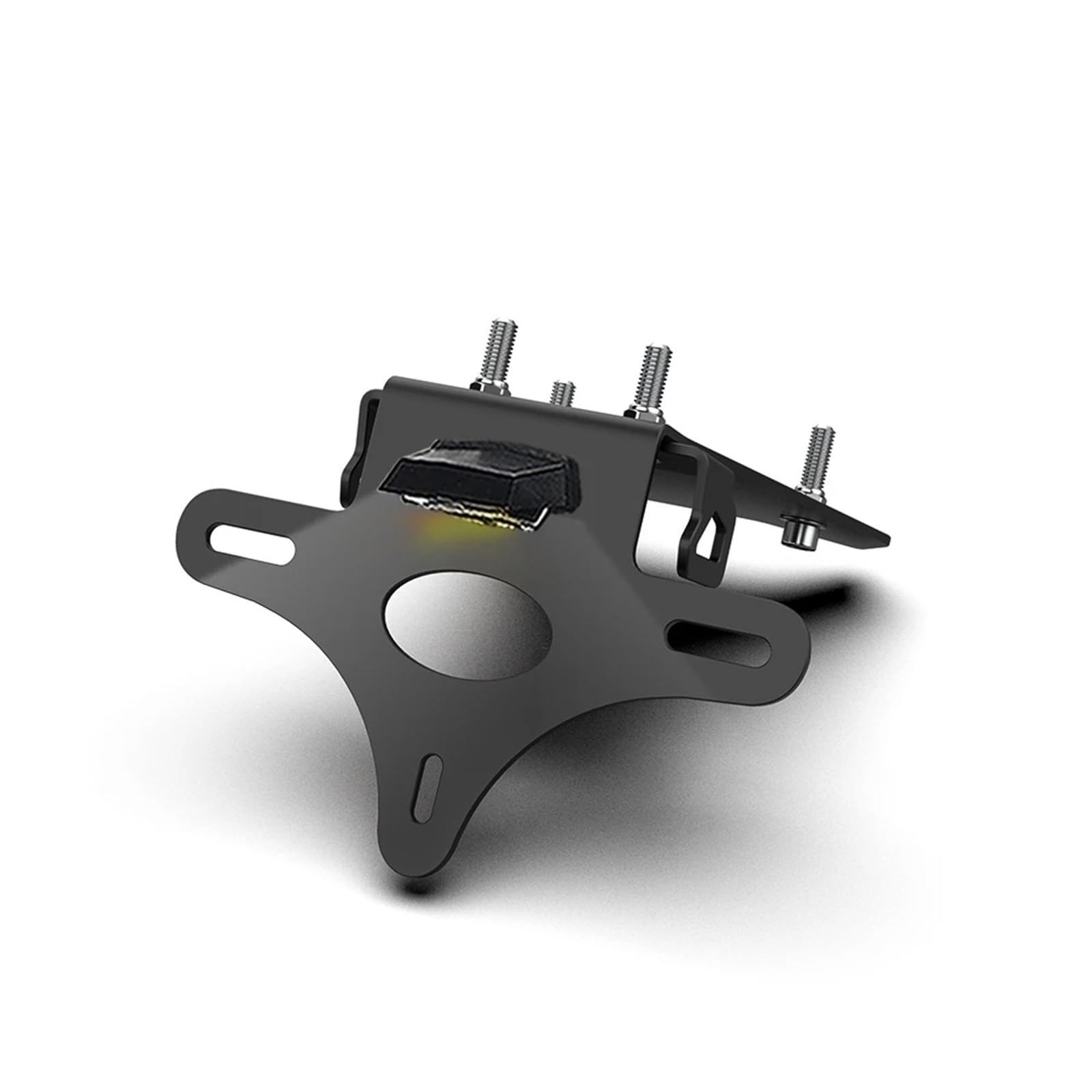 EASDTG Moto Rahmen Halter Kompatibel Mit Ducati Für Monster 1200 S 2017–2021 Für 821 2018–2020 Für 797 Plus 2018–2020 Für 659 2018–2021 Halterung Für Den Hinteren Kennzeichenhalter(with Light b) von EASDTG