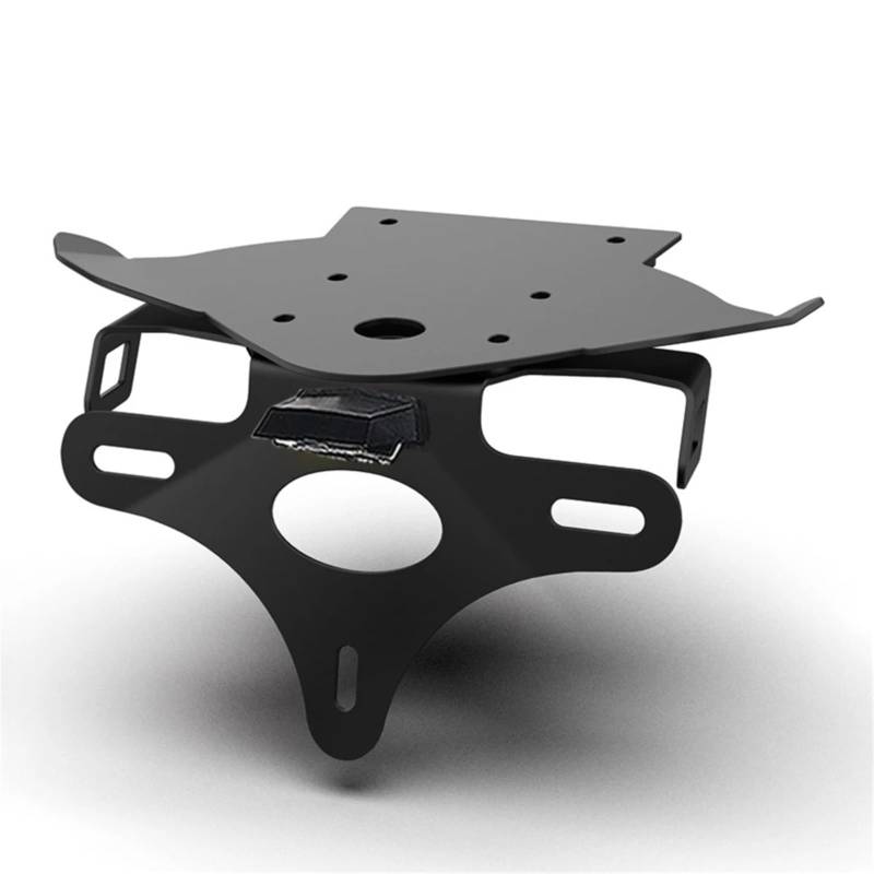 EASDTG Moto Rahmen Halter Kompatibel Mit Ducati Für Multistrada 1200 1200S 2010–2014. Motorrad-Kennzeichenhalter, Hinterer Kotflügel, Halterung Beseitigen(with Light) von EASDTG
