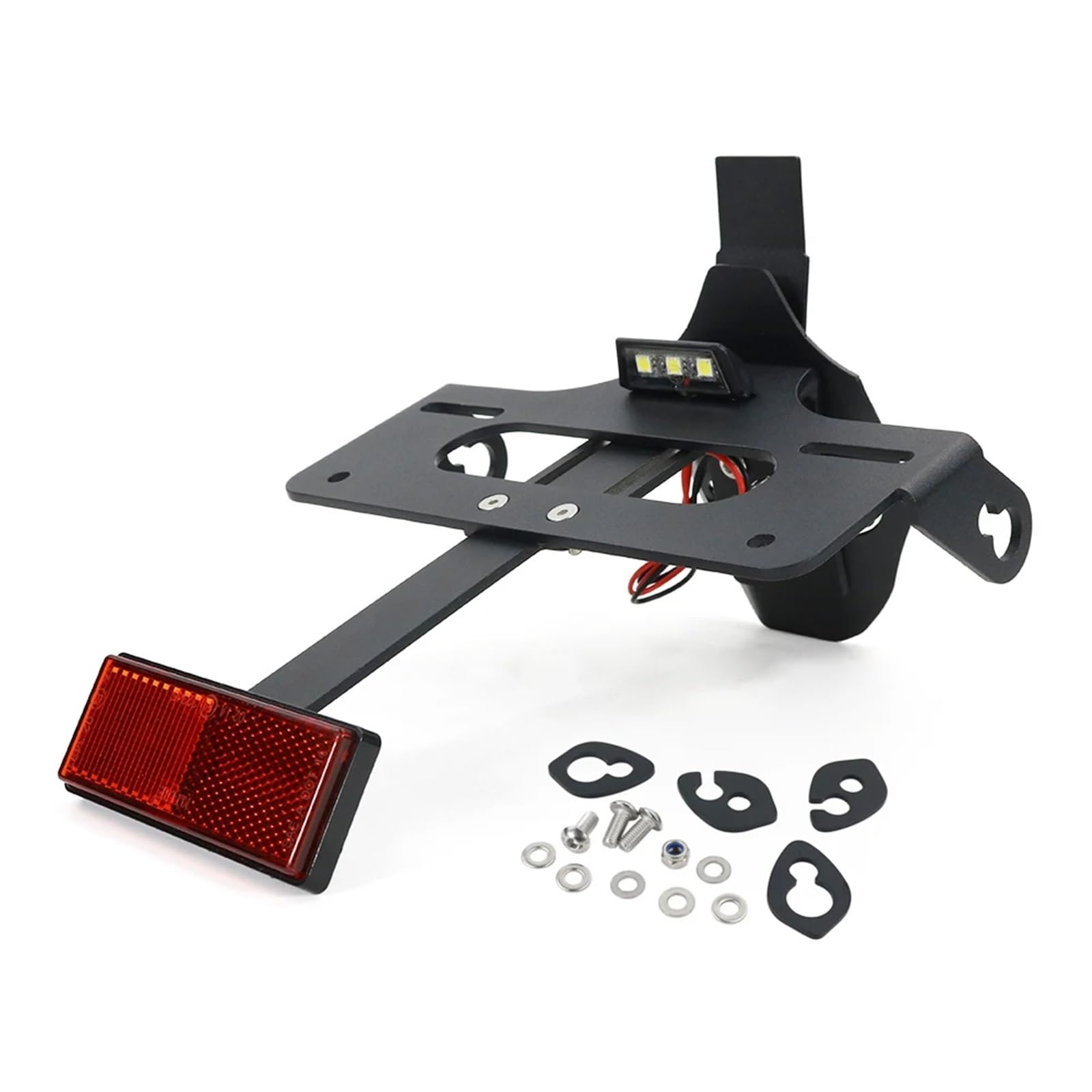 EASDTG Moto Rahmen Halter Kompatibel Mit Ducati Für Panigale Für V4 Speciale 2018 Für V4 Für V4S Für V4R 2018-2024 Für V2 2020-2024 Kennzeichenhalter Hinten von EASDTG