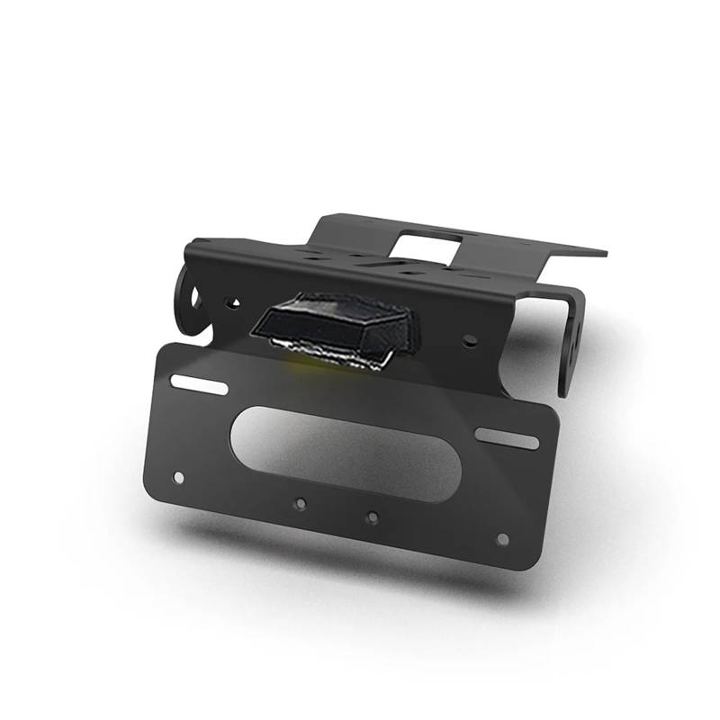 EASDTG Moto Rahmen Halter Kompatibel Mit Suzuki Für GSX-8S 2023 2024 Für GSX-8R 2024 Motorrad-Hinterer Kurzschwanzrahmen Rücklicht Kennzeichenhalter Mit Licht(A Black) von EASDTG