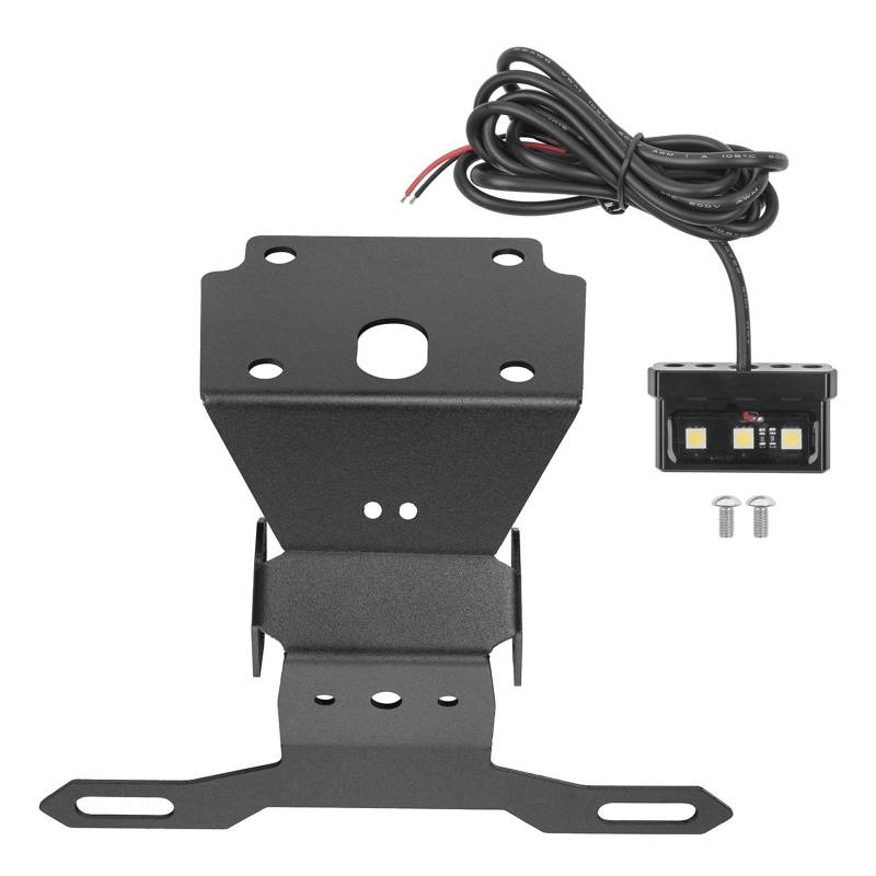 EASDTG Moto Rahmen Halter Kompatibel Mit Suzuki Für GSX-R150 Für GSX-R125 2017 2018 2019 2020 2021 2022 Kennzeichenhalter Nummernhalterung Motorradzubehör von EASDTG