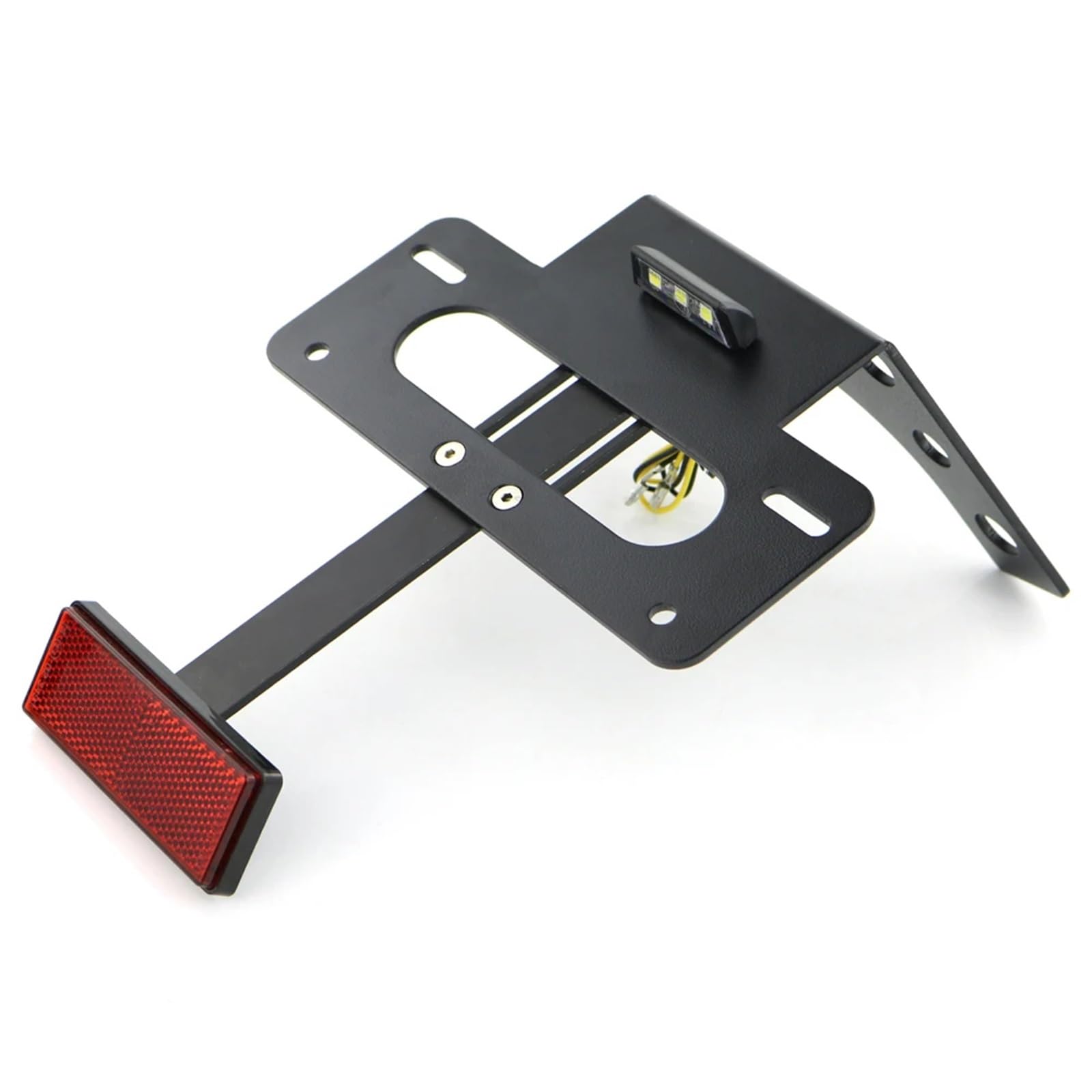 EASDTG Moto Rahmen Halter Kompatibel Mit Suzuki Für GSXR1000 2009 2010 2011 2012 2013 2014 2015 2016. Hinteres Kennzeichenhalter-Heckrahmenhalter-Halterungs-Kotflügel Beseitigen von EASDTG