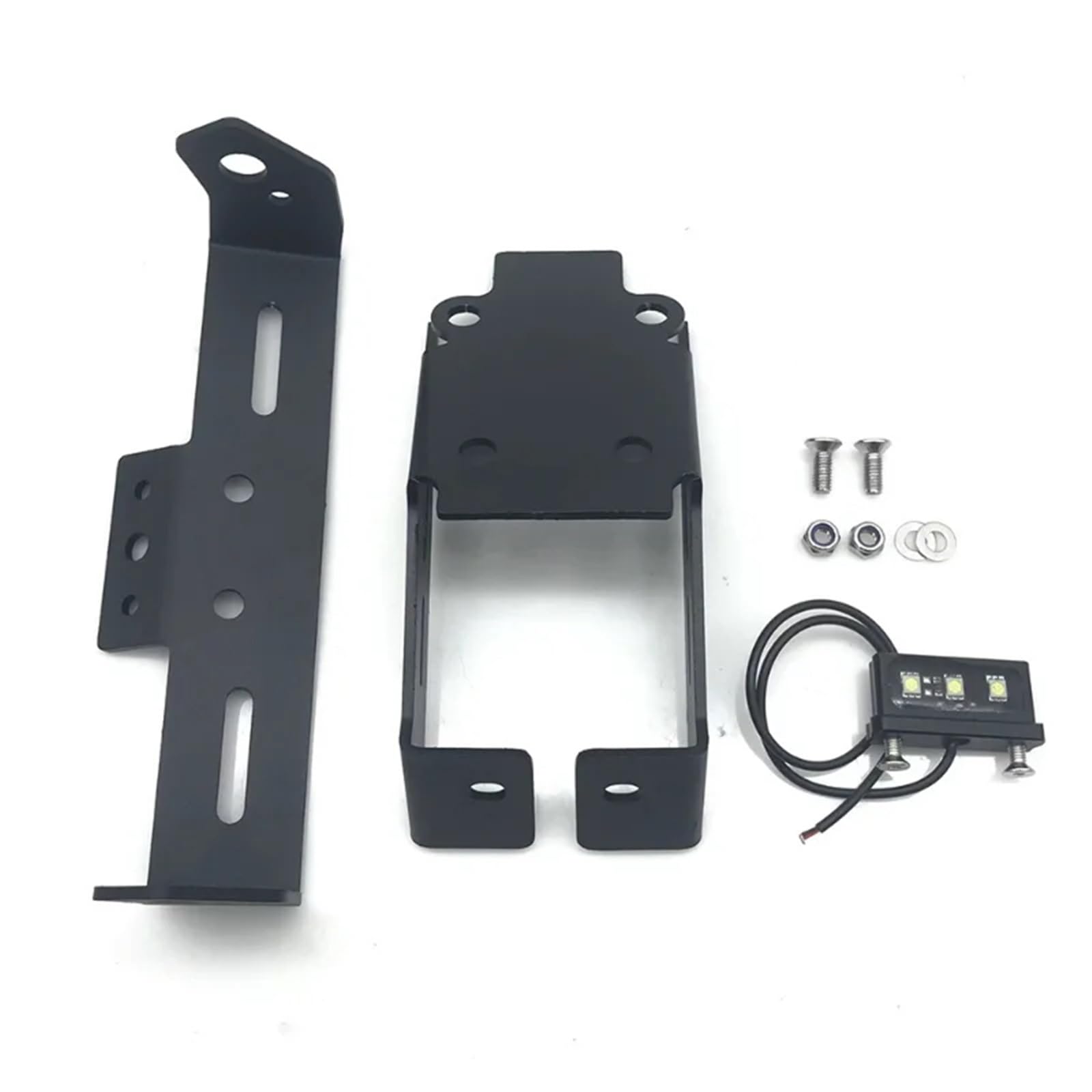 EASDTG Moto Rahmen Halter Kompatibel Mit Suzuki Für GSXS1000 2022 2023 2024 Motorrad-Kennzeichenhalter Mit Leichtem Heck-Ordnungs-Kotflügel-Ersatzsatz von EASDTG