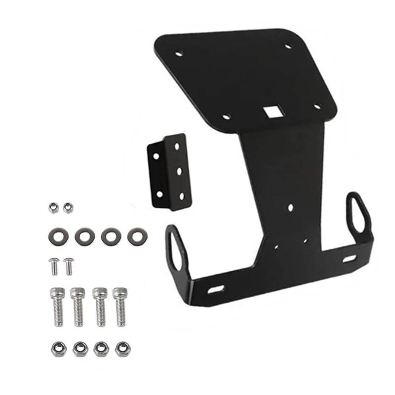 EASDTG Moto Rahmen Halter Kompatibel Mit Yamaha Für MT-03 Für MT-25 Für YZF-R3 2015–2023 Für YZF-R25 2014–2023 Kennzeichenhalter Für Den Hinteren Kotflügel(Without Light) von EASDTG