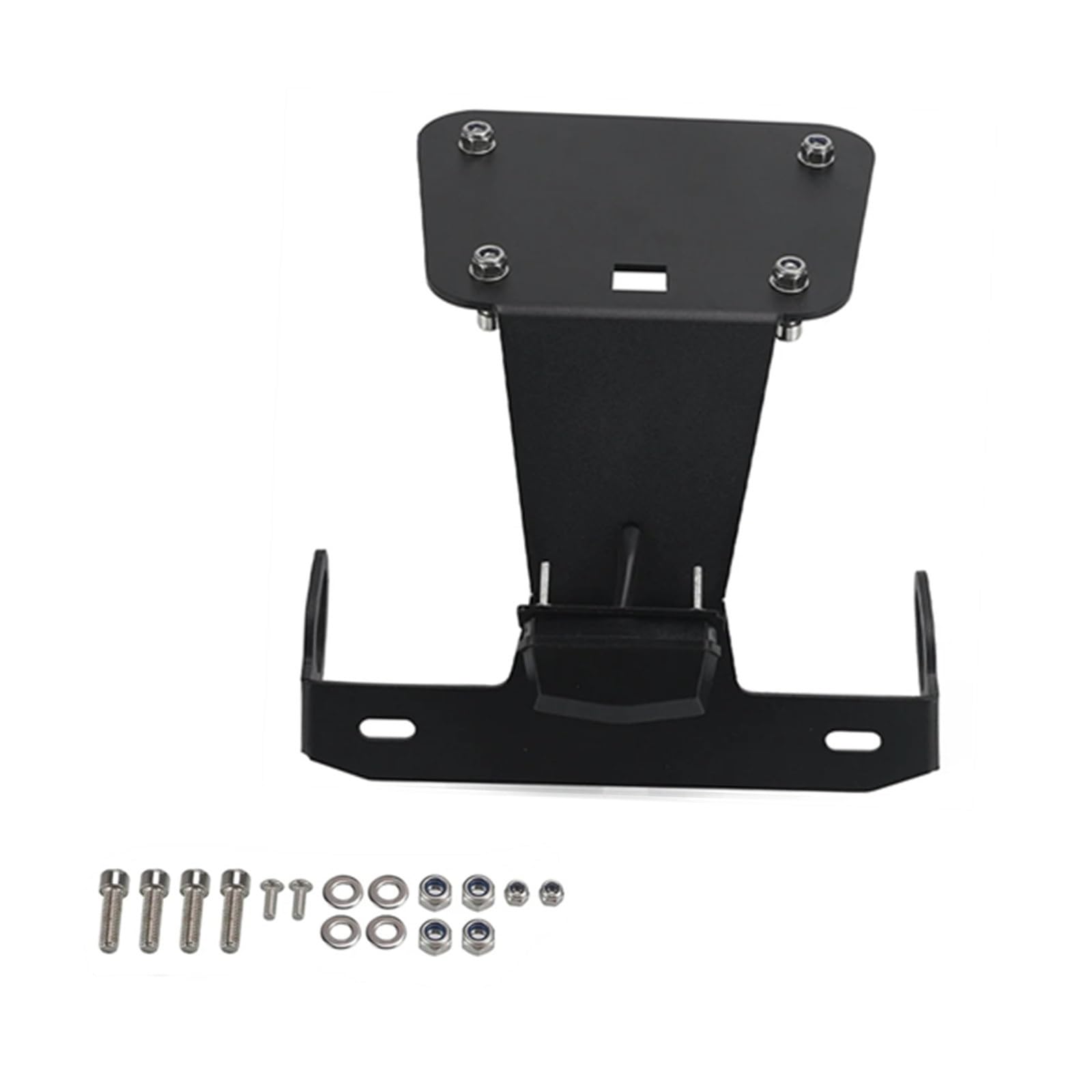 EASDTG Moto Rahmen Halter Kompatibel Mit Yamaha Für MT-03 Für MT-25 Für YZF-R3 2015–2023 Für YZF-R25 2014–2023 Kennzeichenhalter Für Den Hinteren Kotflügel(with Light) von EASDTG