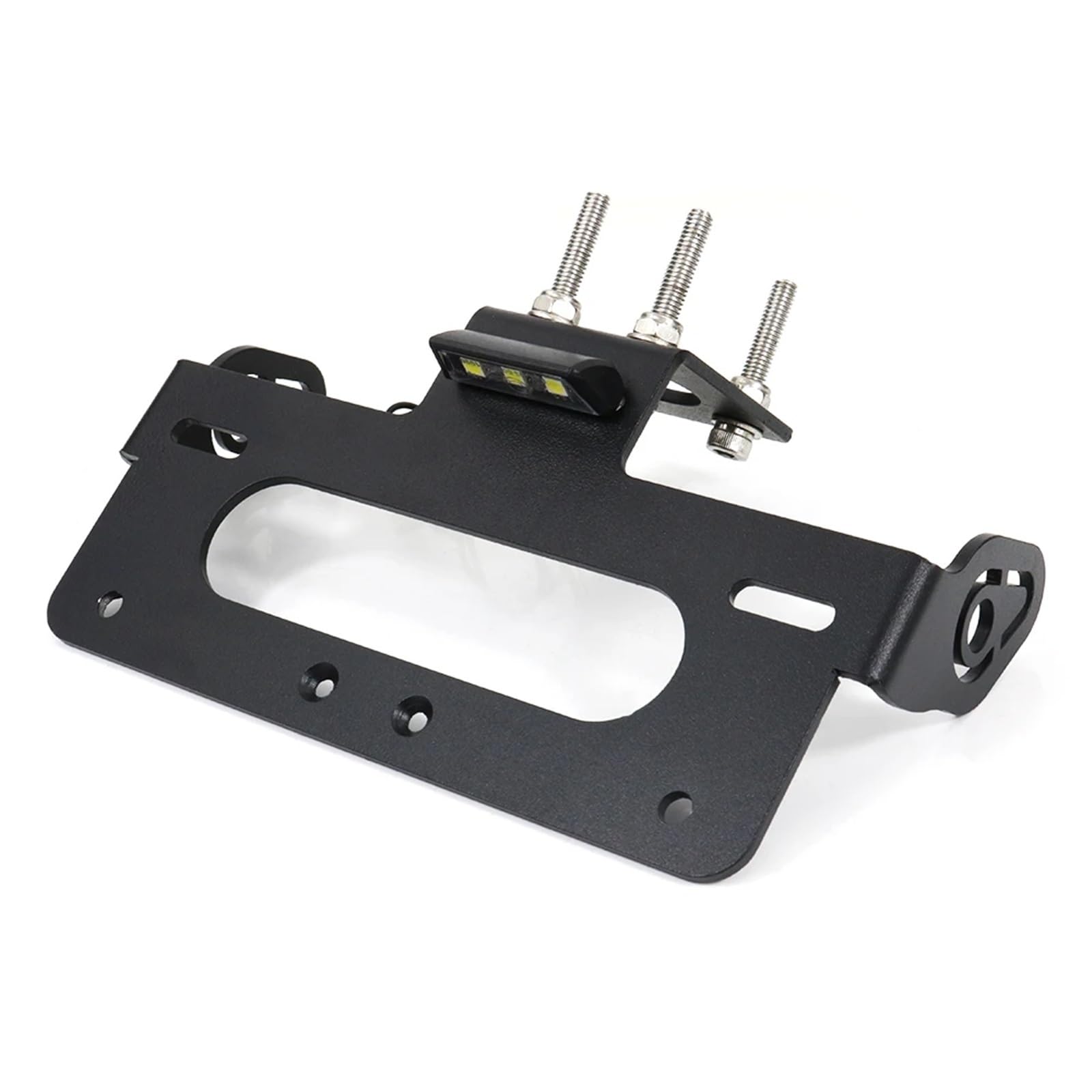 EASDTG Moto Rahmen Halter Kompatibel Mit Yamaha Für MT-07 Für YZFR7 2021 2022 2023 2024 Motorrad-Heck-Ordnungs-Kennzeichenhalter-Halterung Fender Eliminate Kit von EASDTG