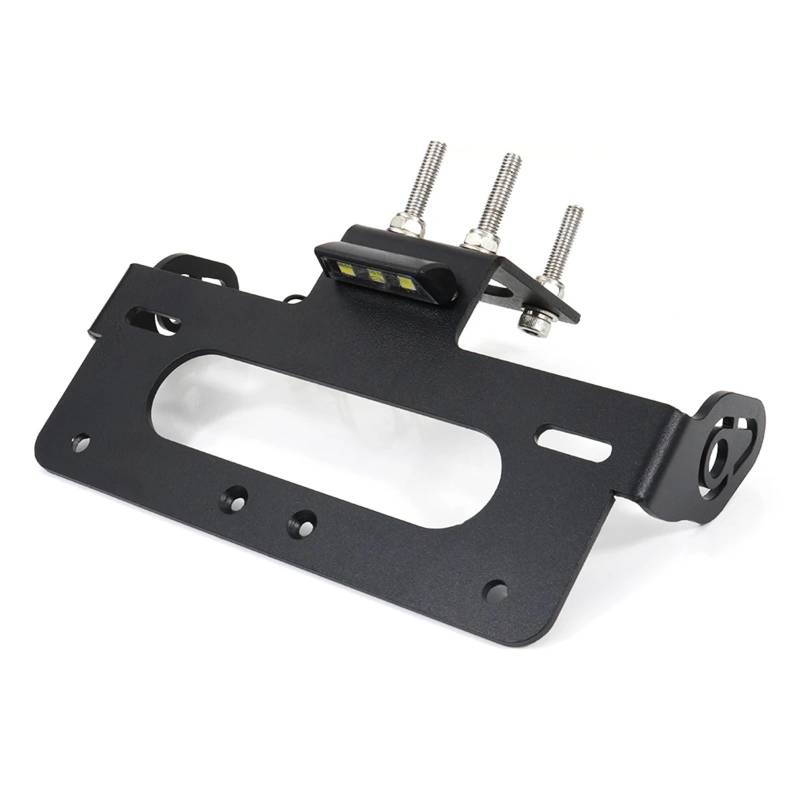 EASDTG Moto Rahmen Halter Kompatibel Mit Yamaha Für MT-07 Für YZFR7 2021 2022 2023 2024 Motorrad-Heck-Ordnungs-Kennzeichenhalter-Halterung Fender Eliminate Kit von EASDTG