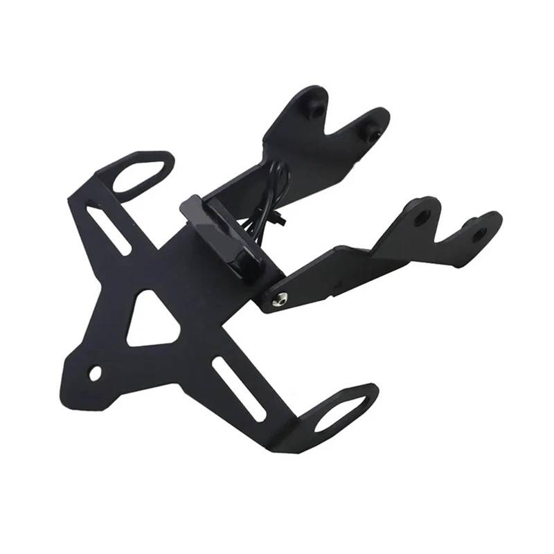 EASDTG Moto Rahmen Halter Kompatibel Mit Yamaha Für MT09 2024 Kennzeichenhalter Motorradzubehör Heckhalterung Heckfender Beseitigen von EASDTG