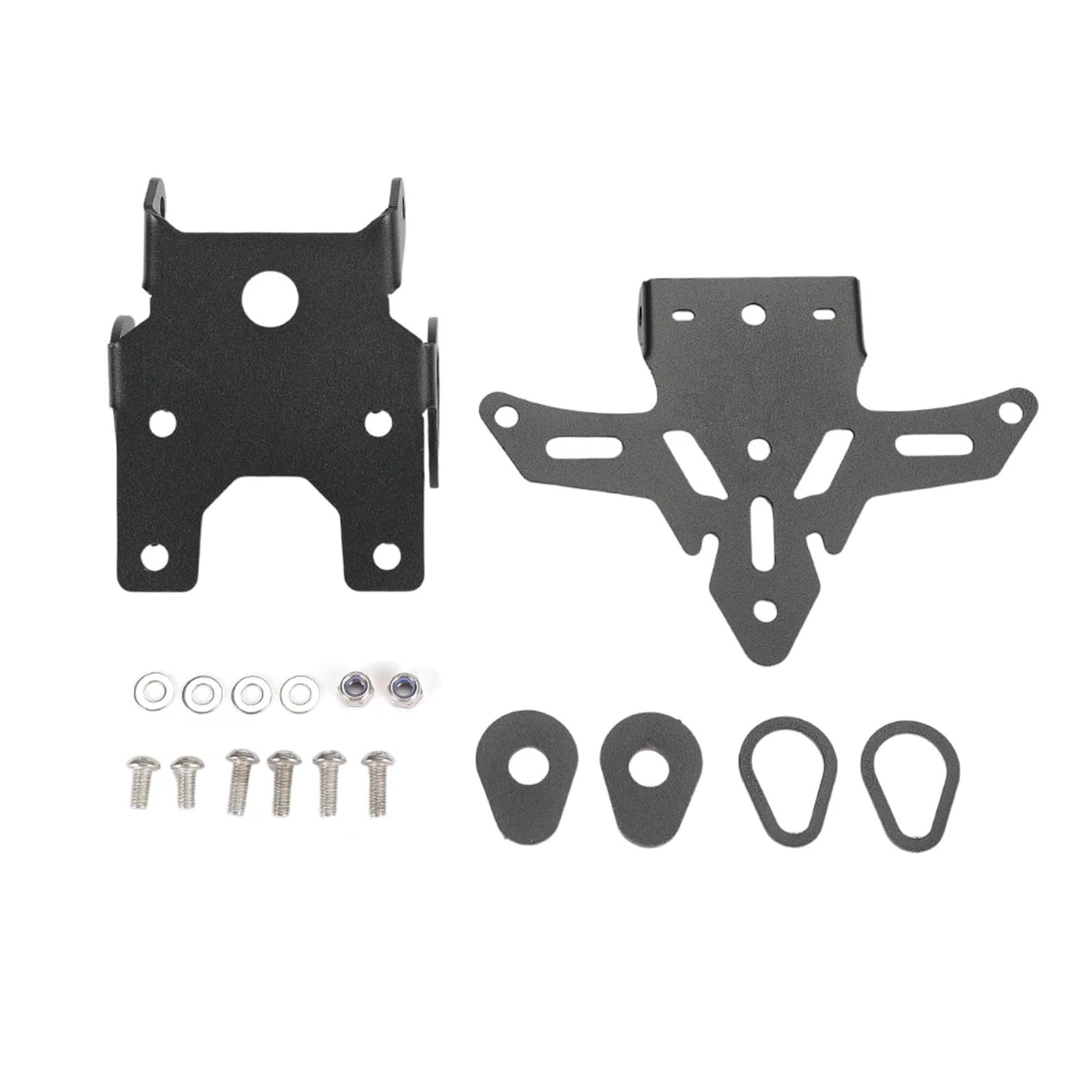 EASDTG Moto Rahmen Halter Kompatibel Mit Yamaha Für XSR155 2019 2020 2021 2022 Kennzeichenhalter Motorrad-Kotflügel-Entfernungsset Mit Leichtem Zubehör von EASDTG