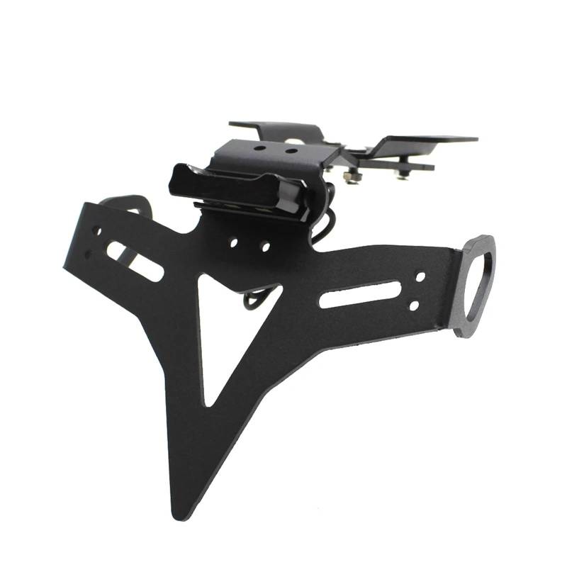 EASDTG Moto Rahmen Halter Kompatibel Mit Yamaha Für YZF-R7 2021 2022 Motorrad-Kennzeichenhalter-Kotflügel-Entfernungssatz, Ersatzsatz Für Die Hintere Halterungsmontage von EASDTG