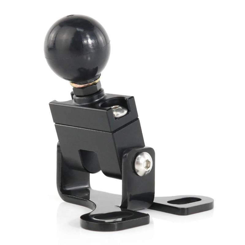 EASDTG Motorrad Navigationshalter Für CB400f 1972 1973 1974 1975 1976 1977 Für CB550 1974 1975 1976 1977 1978 Motorrad-Lenkerklemme GPS-Navigationshalterung(Type F) von EASDTG