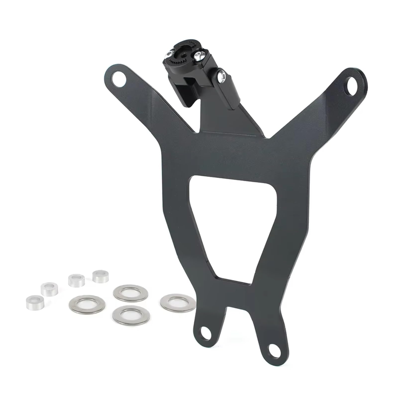 EASDTG Motorrad Navigationshalter Kompatibel Mit Ducati Für Multistrada Für V4 2021 2022 2023 2024 Motorrad-Windschutzscheibenhalterung GPS-Telefonhalter Motorrad-Navigationshalterung(Type A) von EASDTG