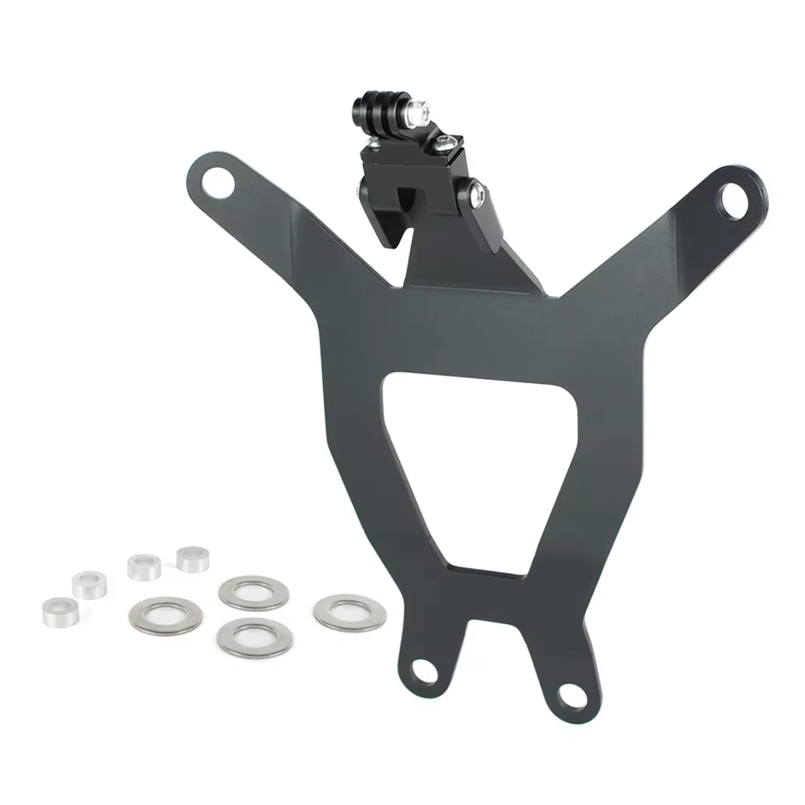 EASDTG Motorrad Navigationshalter Kompatibel Mit Ducati Für Multistrada Für V4 2021 2022 2023 2024 Motorrad-Windschutzscheibenhalterung GPS-Telefonhalter Motorrad-Navigationshalterung(Type D) von EASDTG