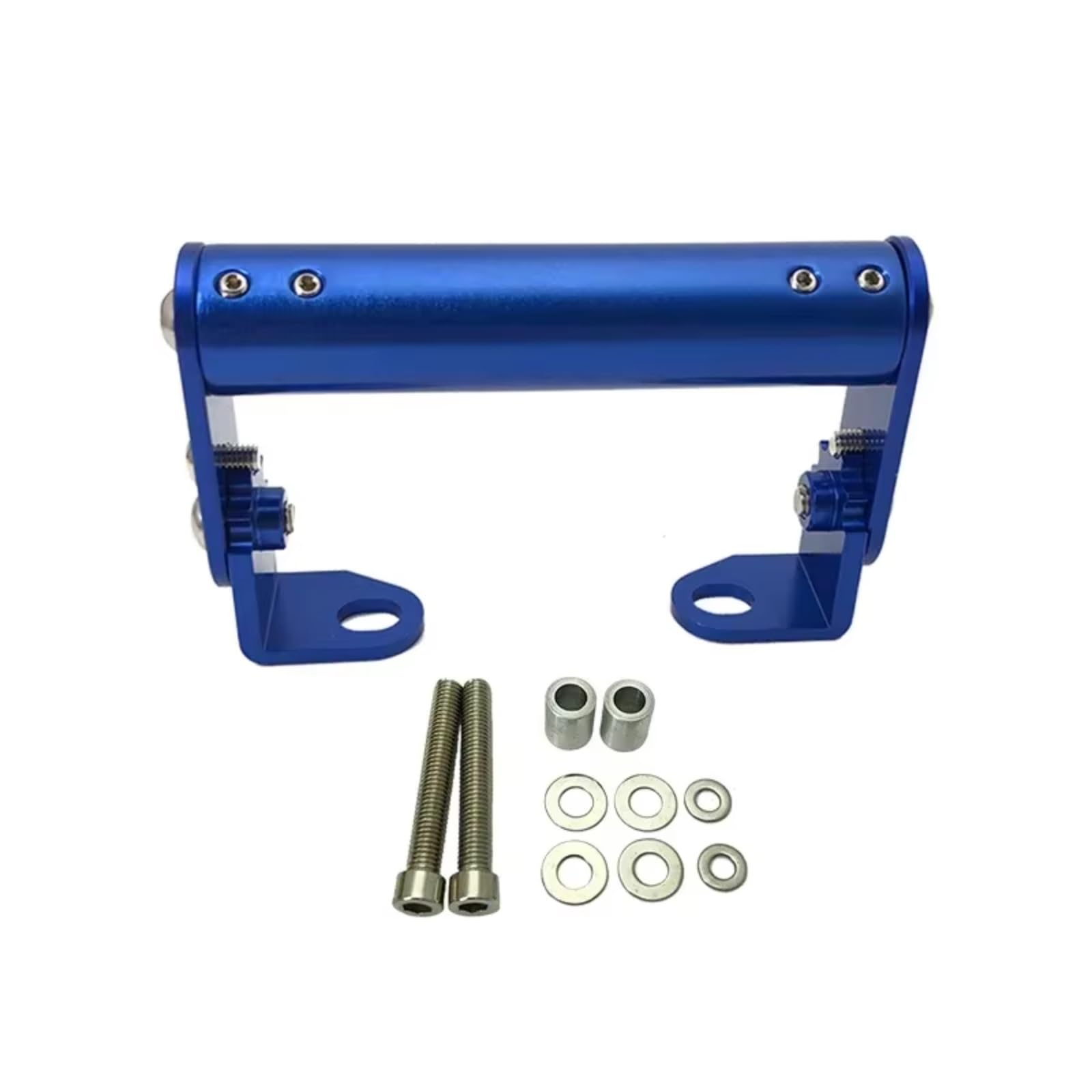 EASDTG Motorrad Navigationshalter Kompatibel Mit Suzuki Für DL650 Motorrad-Telefonhalter, Verstellbar, GPS-Navigationsplattenhalterung, Motorrad-Navigationshalterung(Blue) von EASDTG