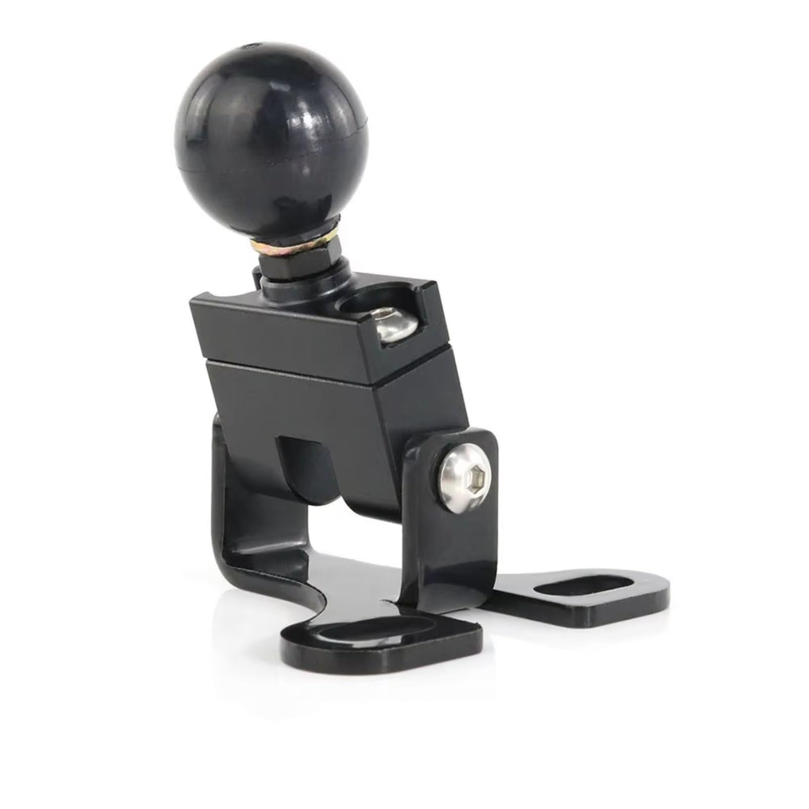 EASDTG Motorrad Navigationshalter Kompatibel Mit Suzuki Für DR125 SM 2008 2009 2010 2011 2012 2013 2014 Motorrad-Telefon-GPS-Navigationsplattenhalterung Lenkeradapterhalter(Type f) von EASDTG