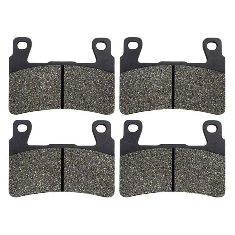 EASDTG Motorradbremsbeläge Für CB1300S 2005 2006 2007 2008 2009 2010 2011 2012 Motorrad Vorne Oder Hinten Bremsbeläge Motorrad Bremsbeläge(2 Pairs Front) von EASDTG