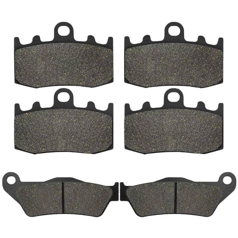 EASDTG Motorradbremsbeläge Für R1200GS Für Adventure 2005 2006 2007 2008 2009 2010 2011 2012 Motorrad Zubehör Motorrad Teile Vorne Oder Hinten Bremsbeläge(Front and Rear) von EASDTG